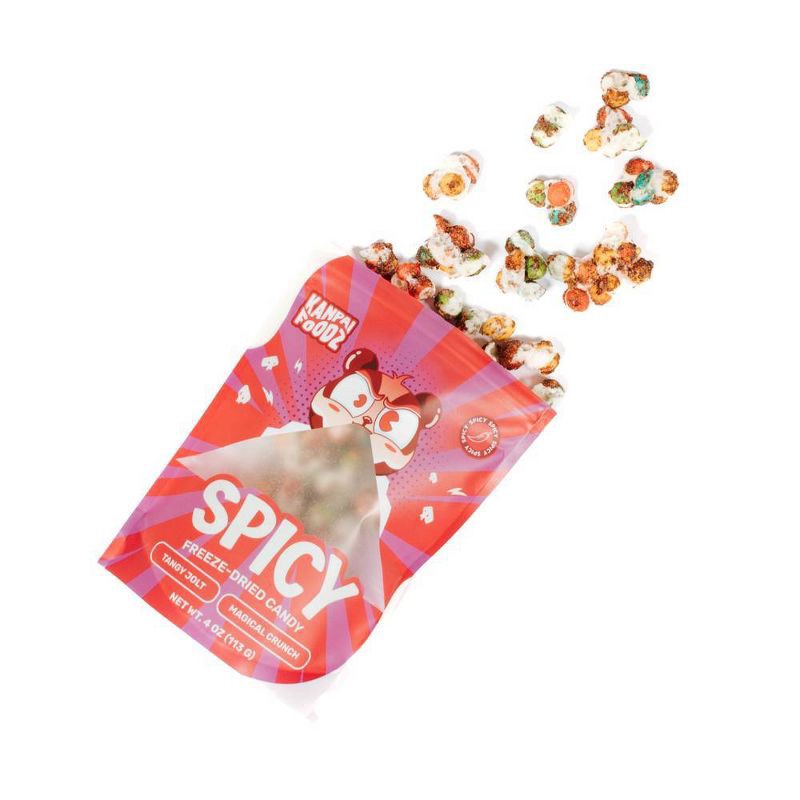 slide 3 of 6, Kanpai Foodz Freeze Dried Candy - Spicy - 4oz, 4 oz