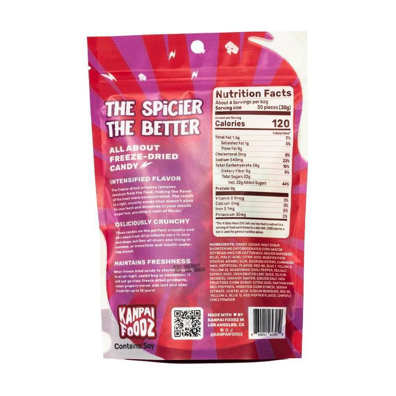 slide 6 of 6, Kanpai Foodz Freeze Dried Candy - Spicy - 4oz, 4 oz