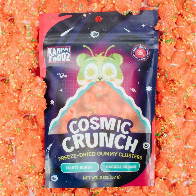 slide 2 of 6, Kanpai Foodz Freeze Dried Candy - Cosmic Crunch - 2oz, 2 oz