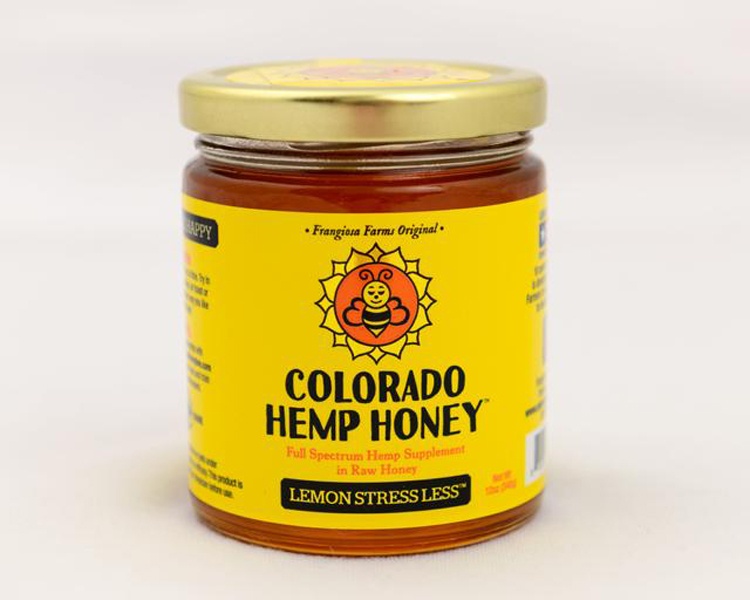 slide 1 of 1, Colorado Hemp Honey Lemon Stress Less, 1 ct