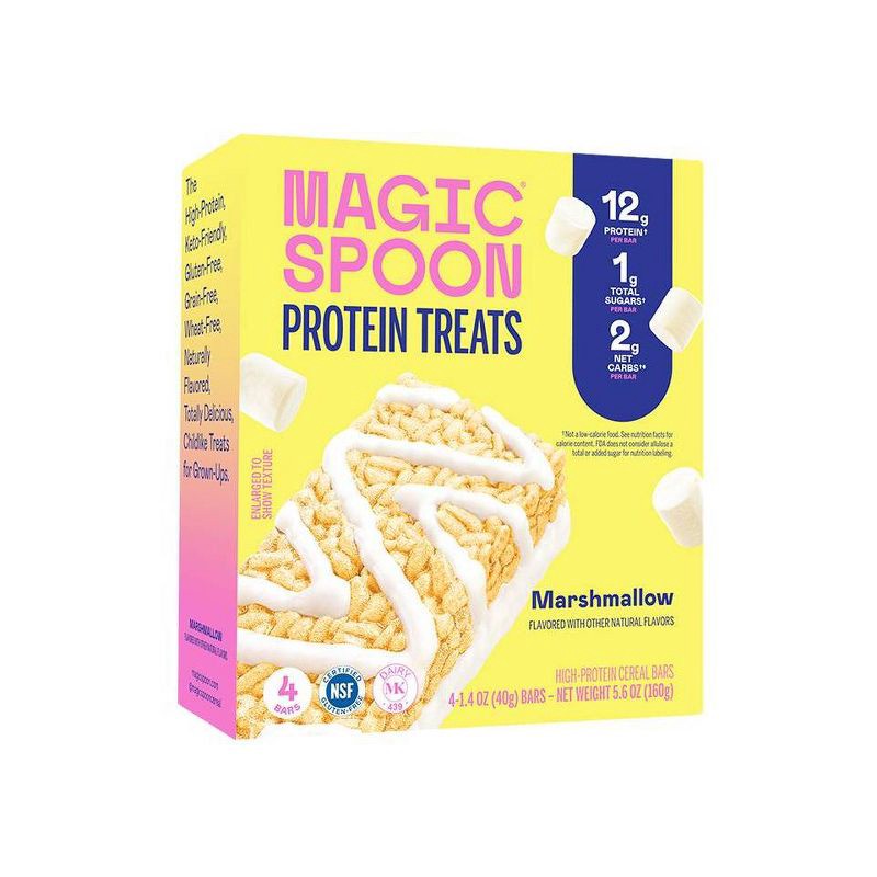 slide 1 of 9, Magic Spoon Marshmallow Treats - 5.6oz/4ct, 4 ct