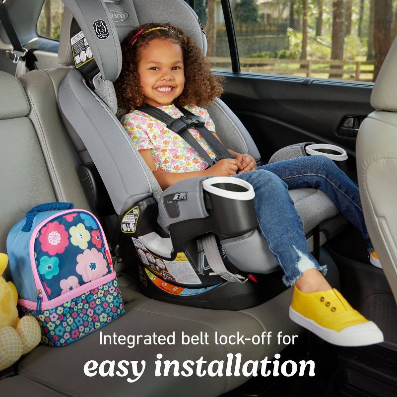 slide 3 of 8, Graco 4Ever DLX 4-in-1 Convertible Car Seat - Charlie, 1 ct