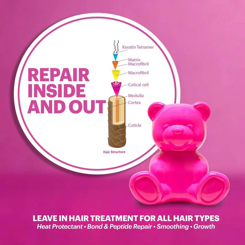 slide 5 of 5, BRITE Bear Leave-In Hair Mask Cream - 3.38 fl oz, 3.38 fl oz