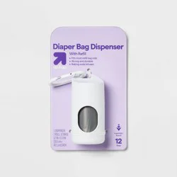 Disposable Diaper Bag Dispenser and Bag Roll - up&up™