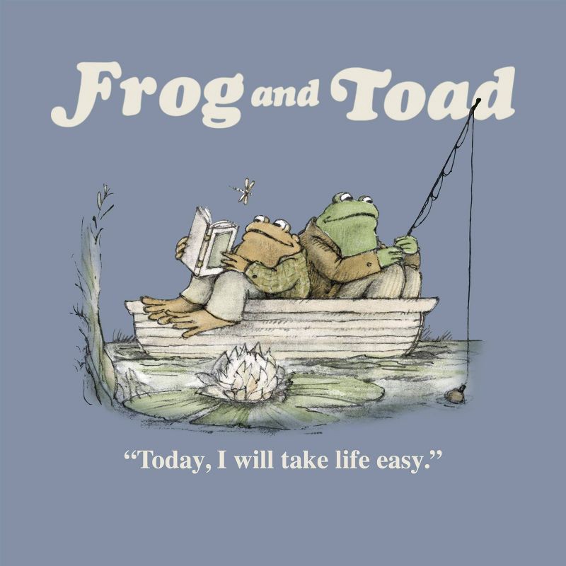 slide 3 of 3, Frog and Toad Men's Frog & Toad Fishing Short Sleeve Crewneck T-Shirt - Light Blue L, 1 ct