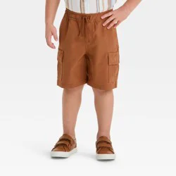 Toddler Boys' Quick Dry Pull-On Shorts - Cat & Jack™ Deep Clay Orange 5T