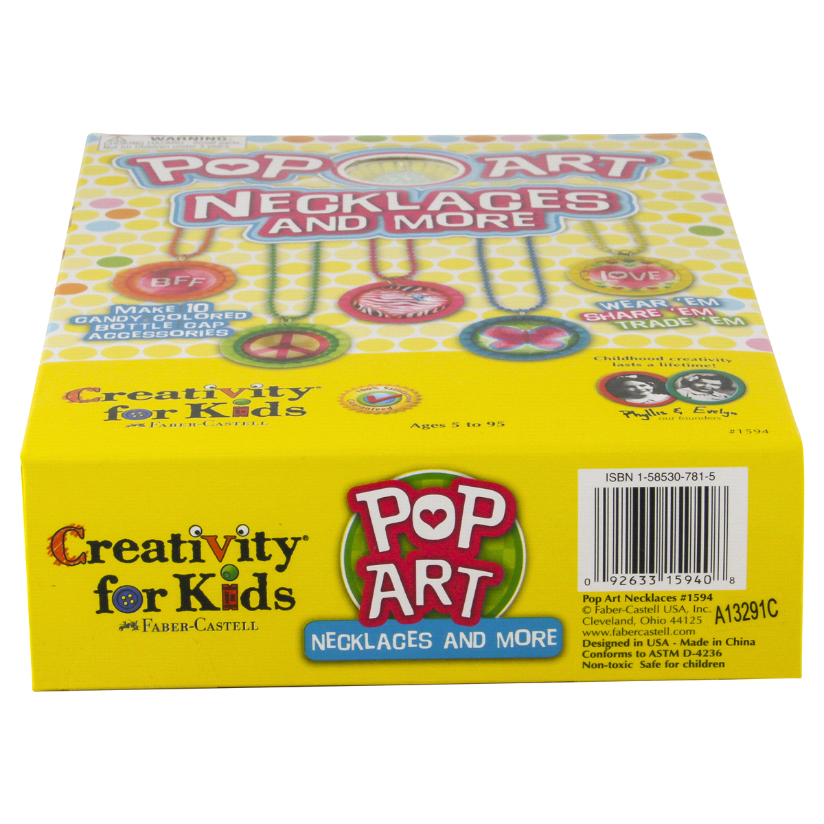 slide 5 of 6, Creativity for Kids Pop-Art Necklaces Jewelry Kit, 1 ct