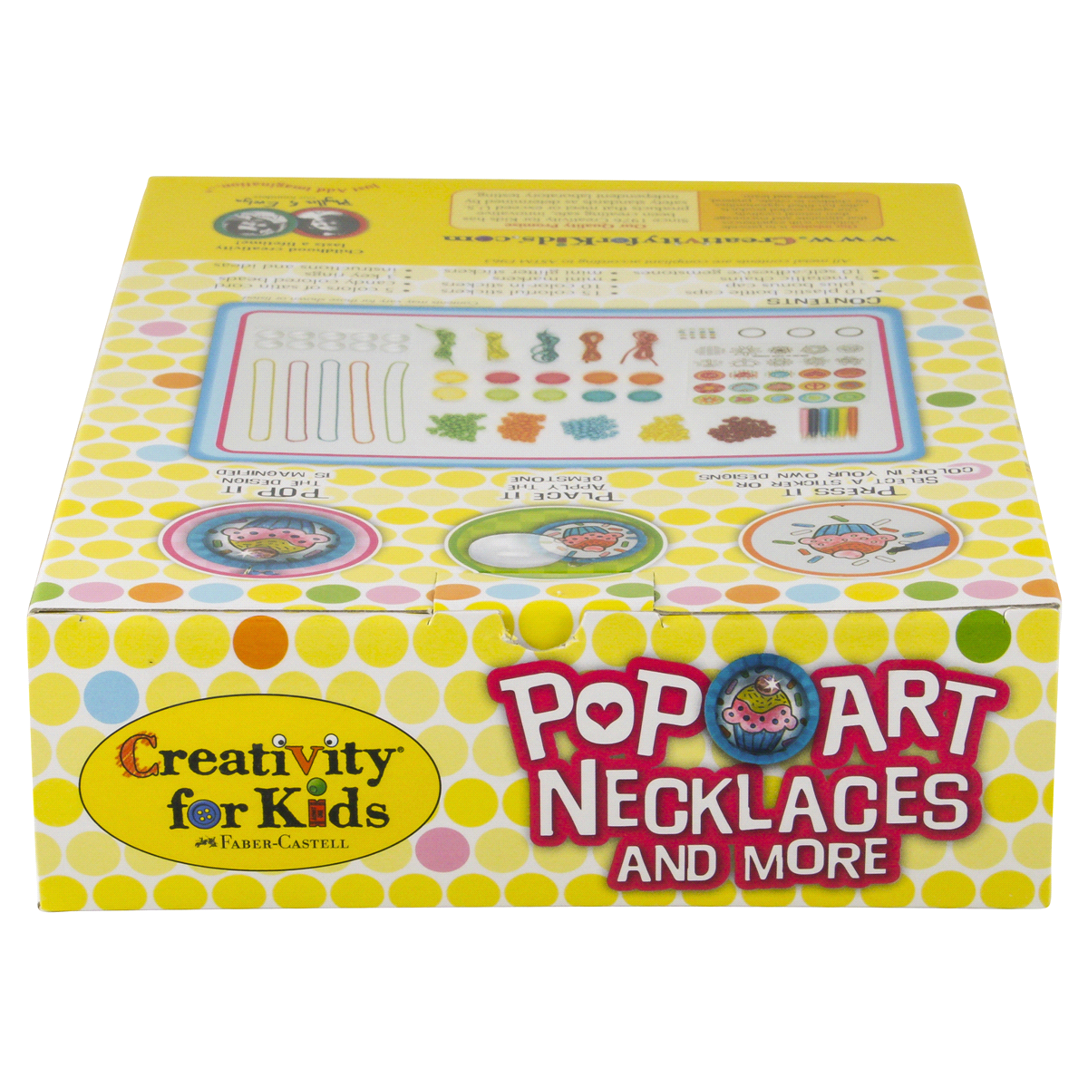 slide 6 of 6, Creativity for Kids Pop-Art Necklaces Jewelry Kit, 1 ct