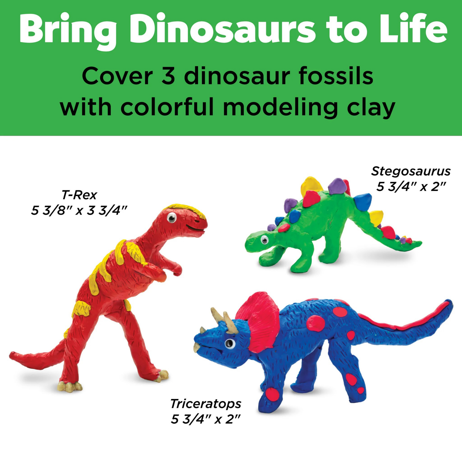 slide 2 of 5, Creativity for Kids Create with Clay Dinosaurs - Creativity for Kids, 1 ct
