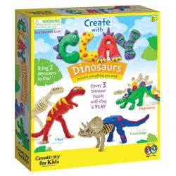 Creativity for Kids Create with Clay Dinosaurs - Creativity for Kids