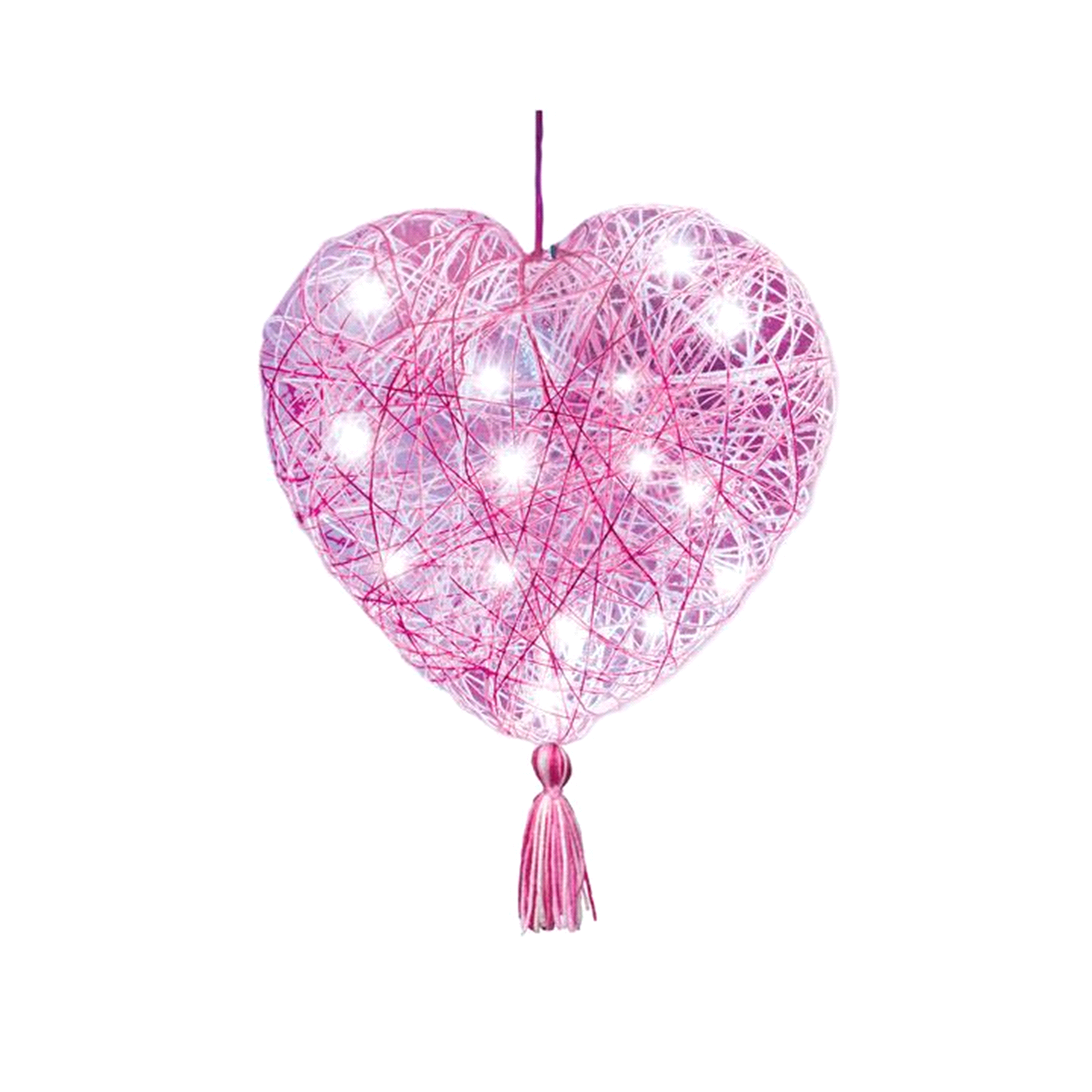 slide 4 of 4, String Art Heart Light, 1 ct