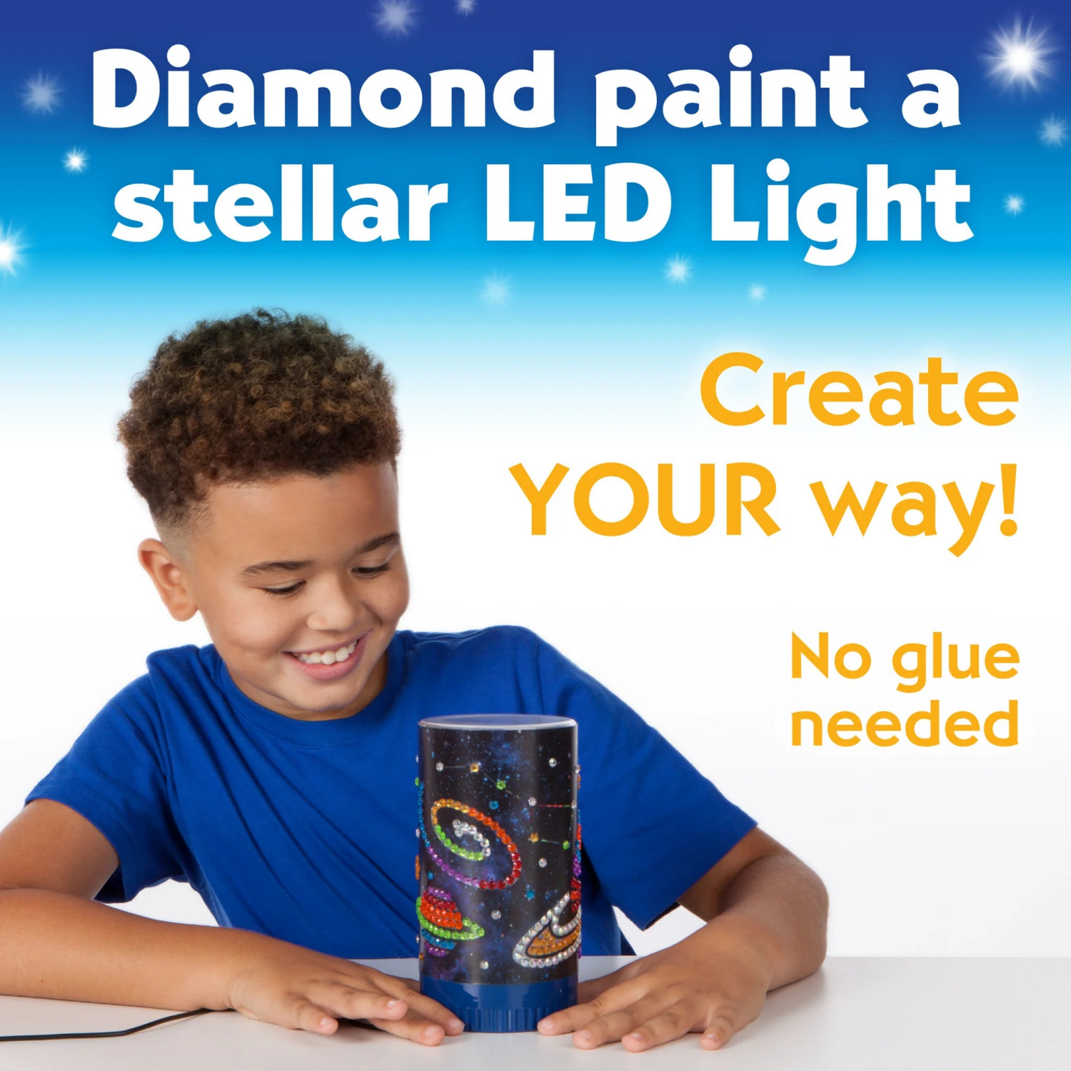 slide 3 of 5, FABER CASTELL Big Gem Diamond Painting Light, 1 ct