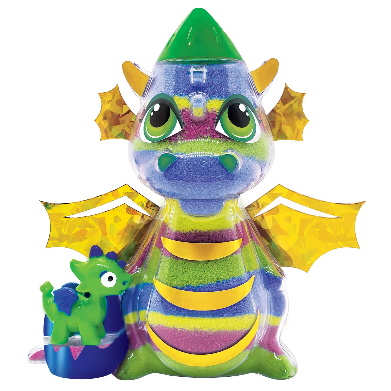 slide 3 of 4, FABER CASTELL Glow in the Dark Sand Art Dragon, 1 ct