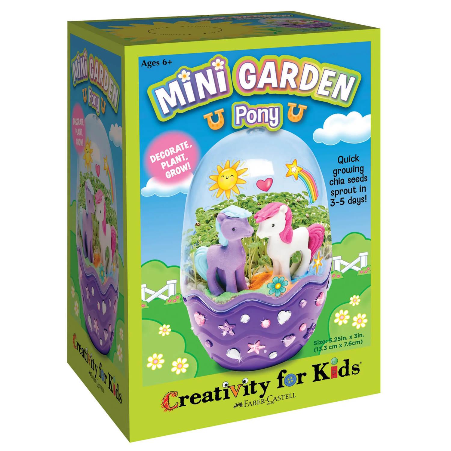 slide 1 of 3, CREATIVITY FOR KIDS Mini Garden Pony, 1 ct