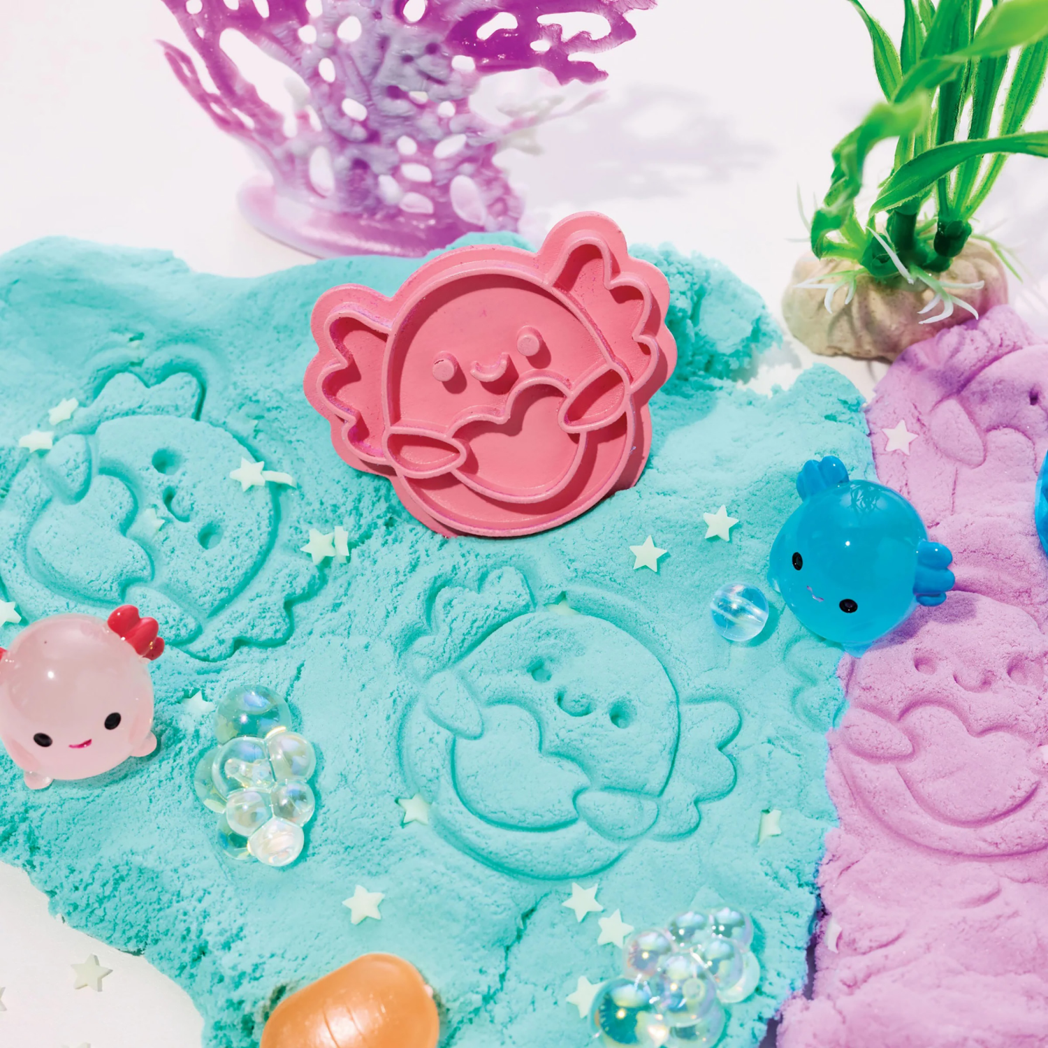 slide 3 of 6, CREATIVITY FOR KIDS Sensory Pack Axolotl, 1 ct