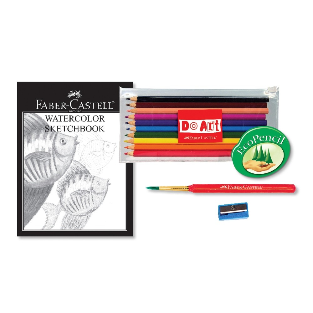 slide 5 of 7, Faber-Castell Watercolor Pencil Art Kit, 1 ct