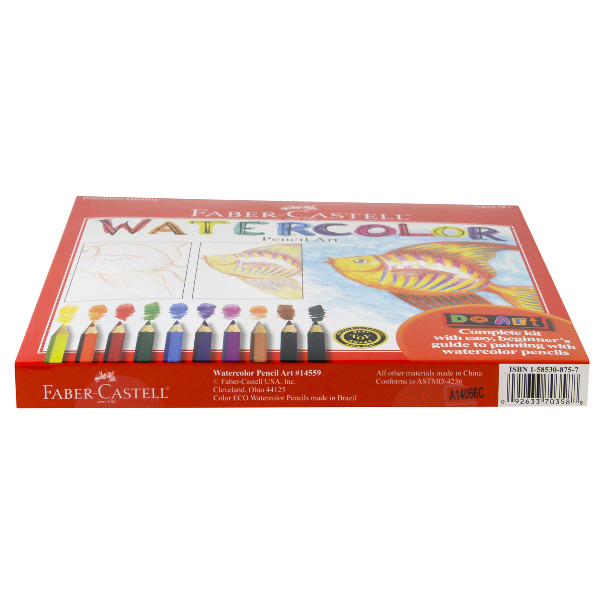 slide 6 of 7, Faber-Castell Watercolor Pencil Art Kit, 1 ct