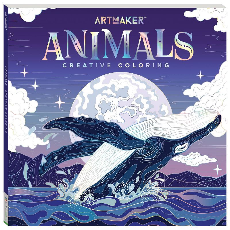 slide 1 of 5, Hinkler Books Art Maker Animals Creative Coloring, 1 ct