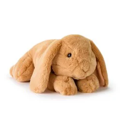 FAO Schwarz 18.5" Lying Bunny Plush - Brown