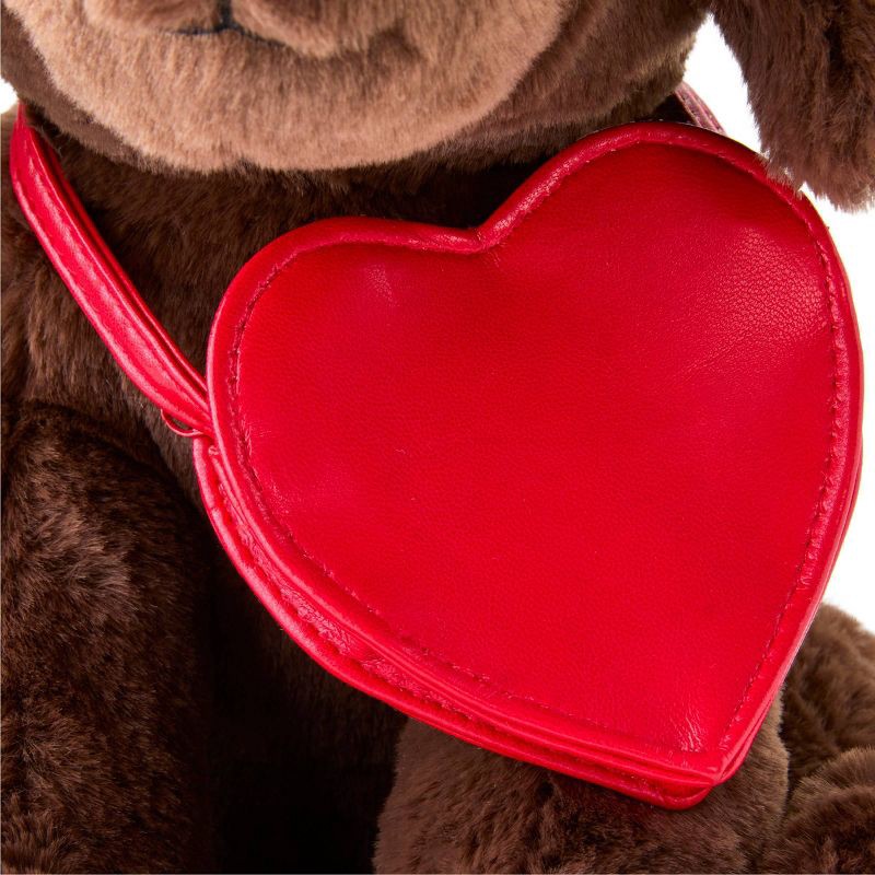 slide 7 of 8, FAO Schwarz 12" Sparklers Plush Labrador with Purse, 1 ct