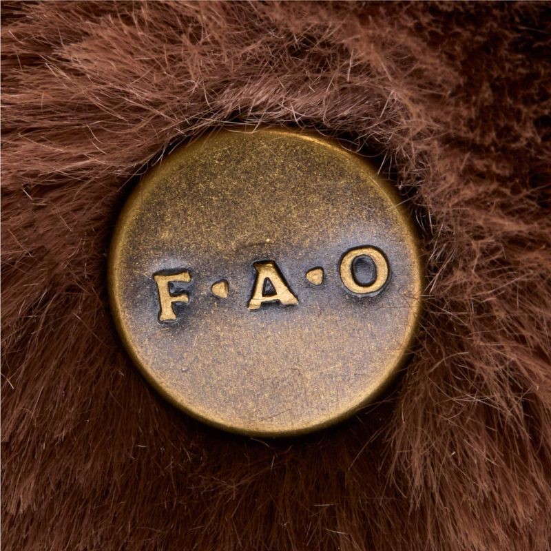 slide 8 of 8, FAO Schwarz 12" Sparklers Plush Labrador with Purse, 1 ct