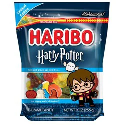 Haribo Harry Potter Stand Up Bag Gummy Candy - 9oz