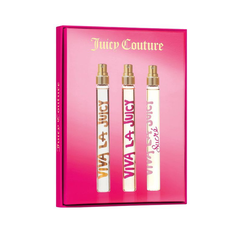 slide 1 of 5, Juicy Couture Viva La Juicy Travel Coffret Fragrance Gift Set - 0.99 fl oz/3pc - Ulta Beauty, 0.99 fl oz, 3 ct