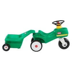 Little Tikes Tractor and Cart - Green
