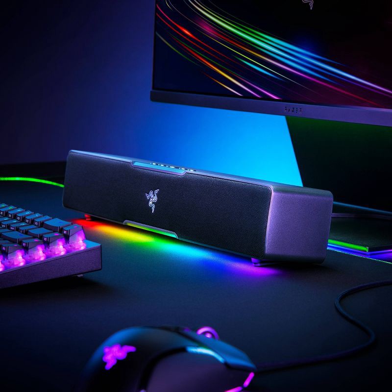 slide 3 of 7, Razer Leviathan V2 X Bluetooth Gaming Speaker with RGB Lighting (1-Piece) - Black: Xbox Compatible, 1 ct