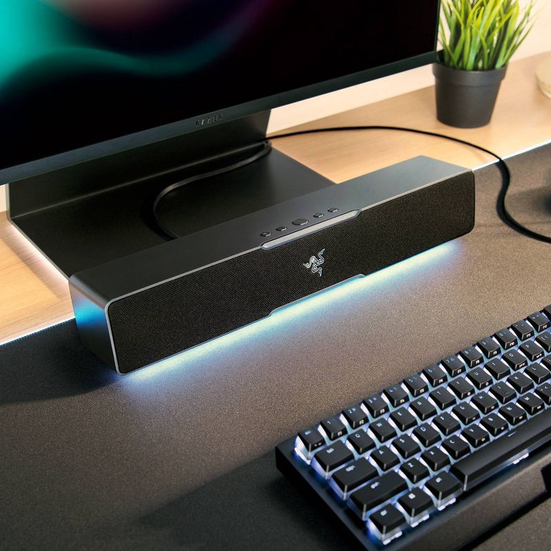 slide 5 of 7, Razer Leviathan V2 X Bluetooth Gaming Speaker with RGB Lighting (1-Piece) - Black: Xbox Compatible, 1 ct