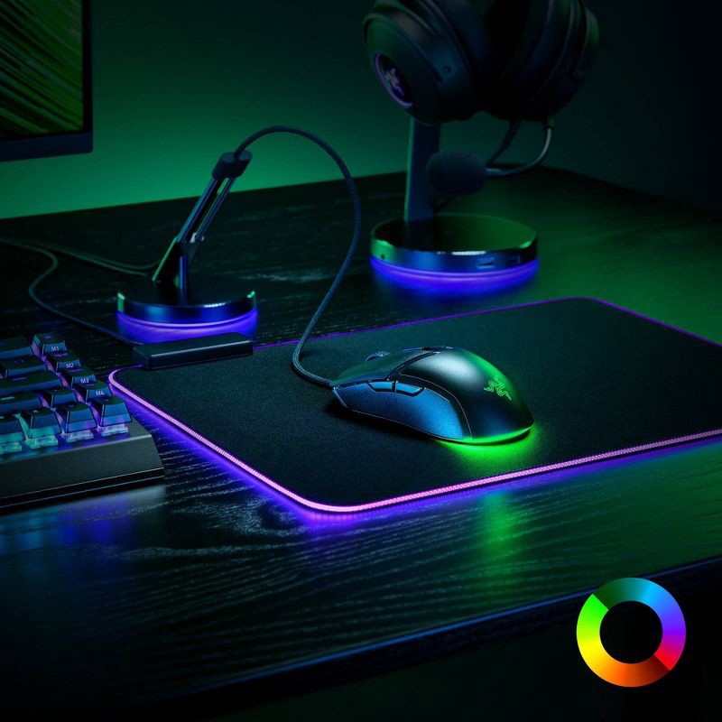 slide 5 of 9, Razer Cobra Wired Gaming Mouse with Chroma RGB Lighting and 58g Lightweight Design - Black, 58 gram