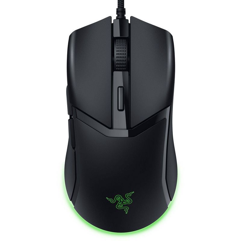 slide 1 of 9, Razer Cobra Wired Gaming Mouse with Chroma RGB Lighting and 58g Lightweight Design - Black, 58 gram