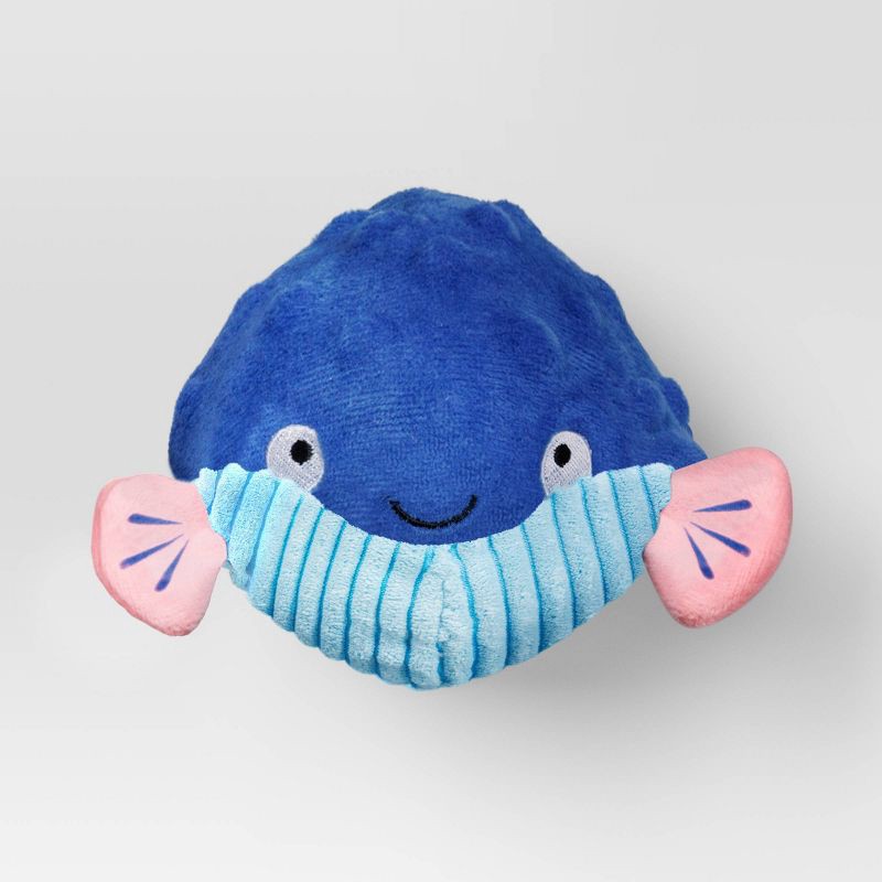 slide 1 of 3, Pufferfish Dog Ball Plush Toy - Sun Squad™, 1 ct