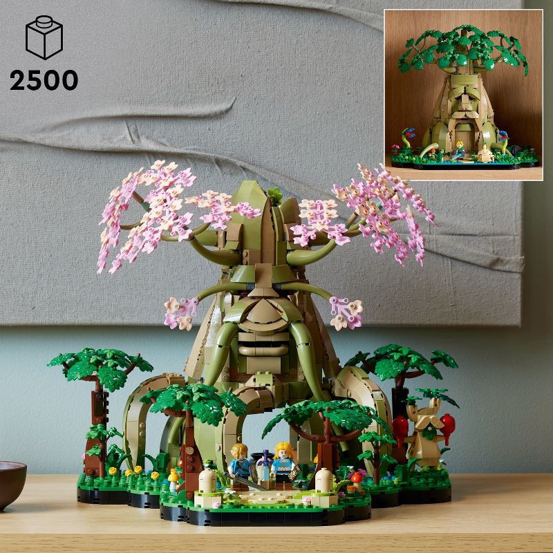 slide 2 of 11, LEGO The Legend of Zelda Great Deku Tree 2 in1 Building Set for Video Game Fans 77092, 1 ct