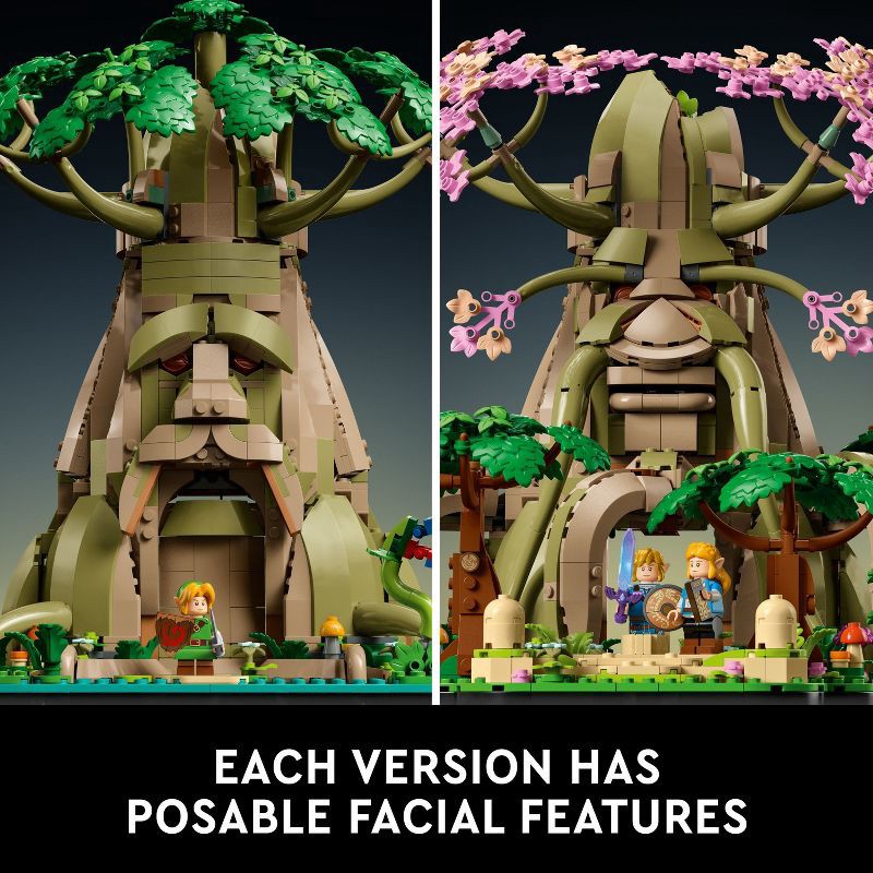 slide 3 of 11, LEGO The Legend of Zelda Great Deku Tree 2 in1 Building Set for Video Game Fans 77092, 1 ct