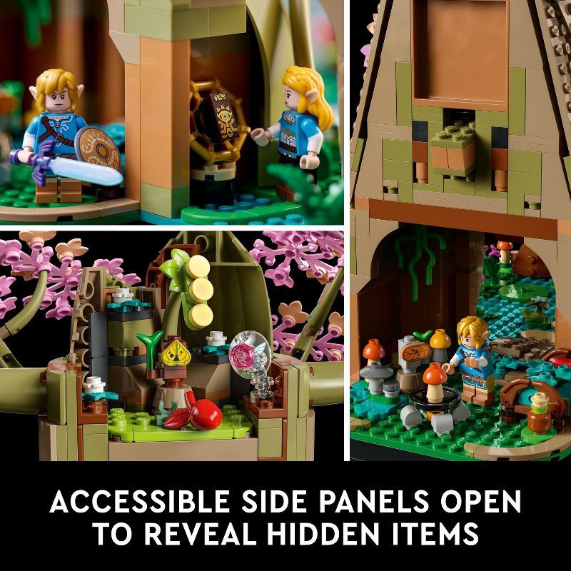 slide 4 of 11, LEGO The Legend of Zelda Great Deku Tree 2 in1 Building Set for Video Game Fans 77092, 1 ct