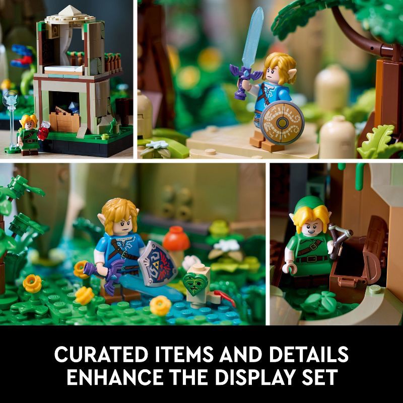 slide 6 of 11, LEGO The Legend of Zelda Great Deku Tree 2 in1 Building Set for Video Game Fans 77092, 1 ct