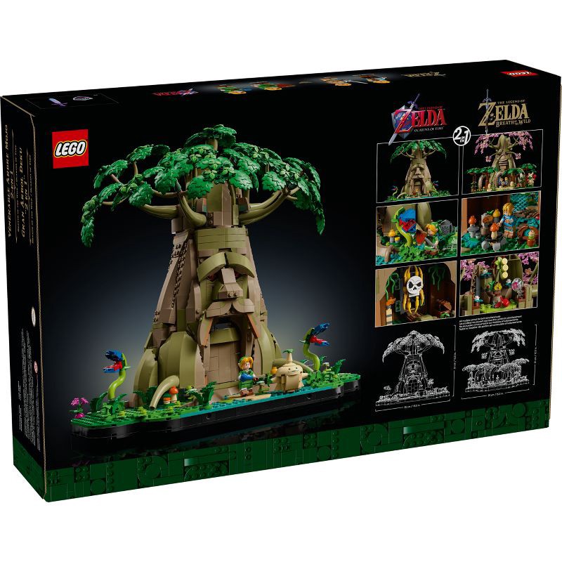 slide 11 of 11, LEGO The Legend of Zelda Great Deku Tree 2 in1 Building Set for Video Game Fans 77092, 1 ct