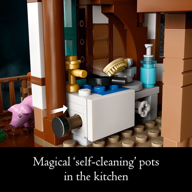 slide 4 of 6, LEGO Harry Potter The Burrow - Collectors' Edition, Weasley House Building Set 76437, 1 ct