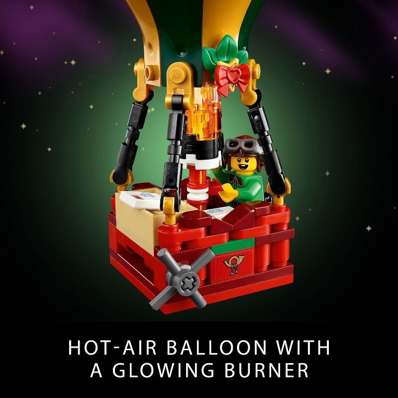 slide 4 of 6, LEGO Icons Santa's Post Office Christmas Village Decoration 10339, 1 ct