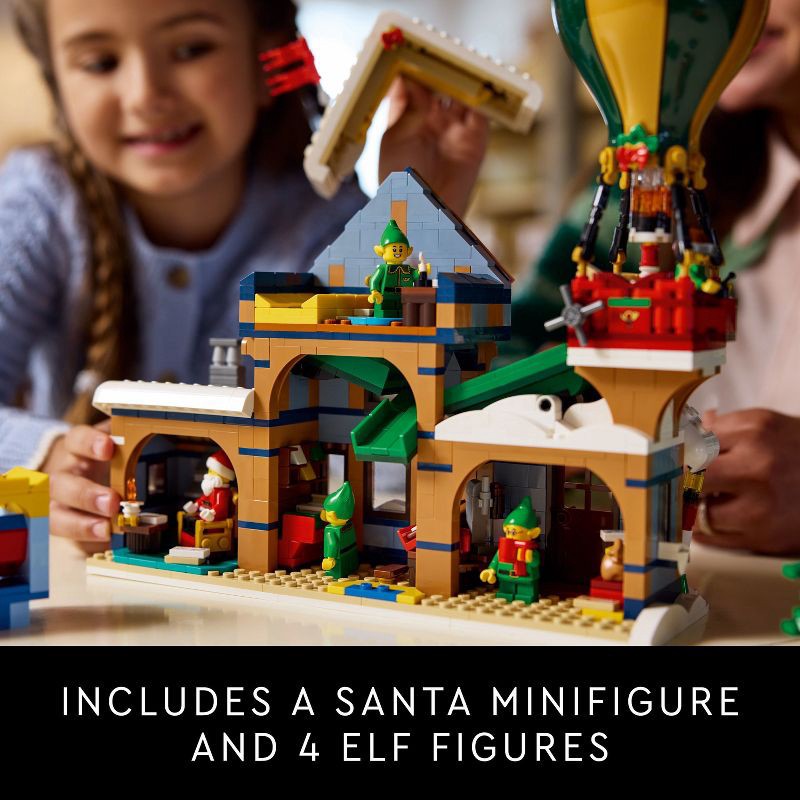 slide 5 of 6, LEGO Icons Santa's Post Office Christmas Village Decoration 10339, 1 ct