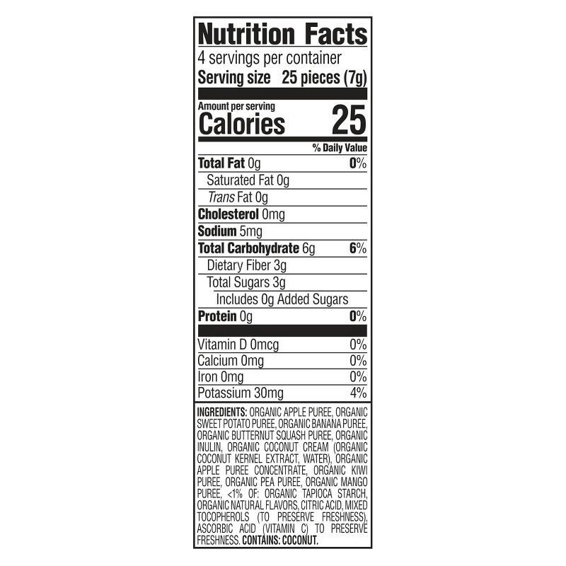 slide 6 of 9, Happy Baby HappyBaby Creamies Apple Sweet Potato and Kiwi Dried Baby Food - 1oz, 1 oz