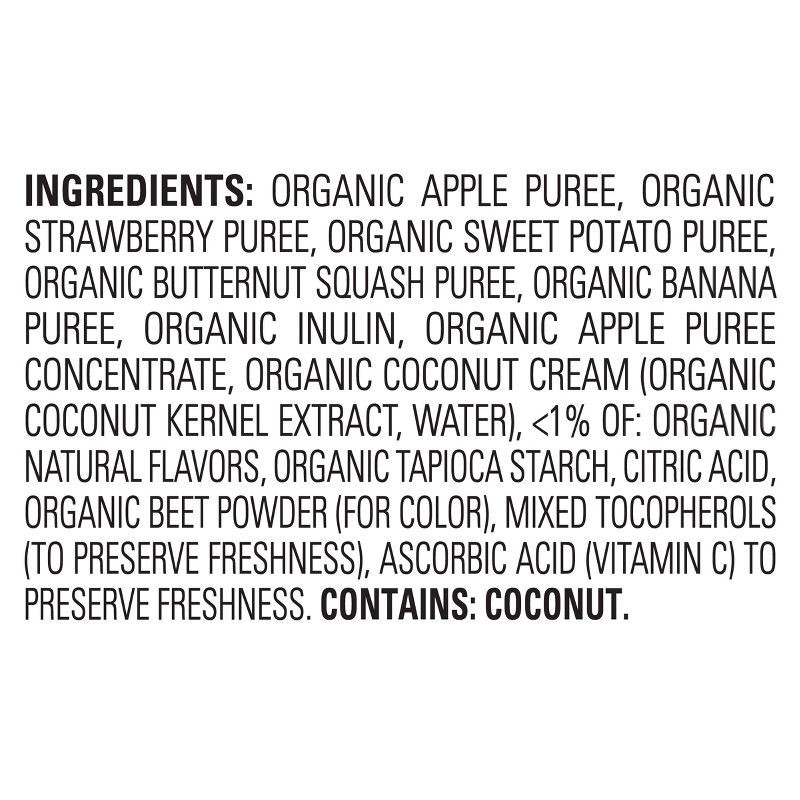 slide 7 of 8, Happy Baby HappyBaby Creamies Strawberry Butternut Squash Freeze Dried Baby Snacks - 1oz, 1 oz