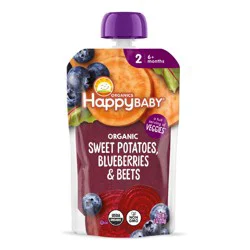 Happy Baby HappyBaby Beet Baby Meal - Sweet Potato Blueberry - 4oz