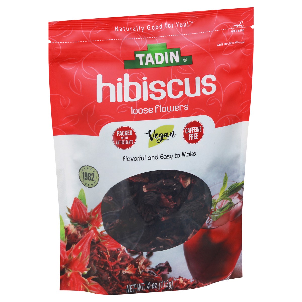 slide 11 of 13, Tadin Caffeine Free Hibiscus Loose Flowers Tea - 4 oz, 4 oz