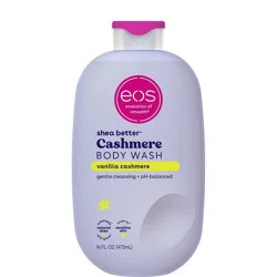 eos Shea Better Cashmere Body Wash - Vanilla Cashmere - 16 fl oz