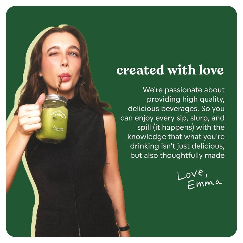 slide 6 of 6, Chamberlain Coffee Pumpkin Flavored Matcha Latte with Oatmilk - 10oz, 10 oz
