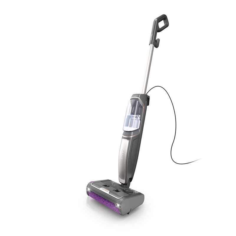slide 1 of 9, Shark Steam Pickup 3-in-1 Steam Mop Pickup Debris, Deep Scrubs, Steam, and Sanitizes Sealed Hard Floors Black - SD201: Electric, Bagless, 1230W, 1 ct