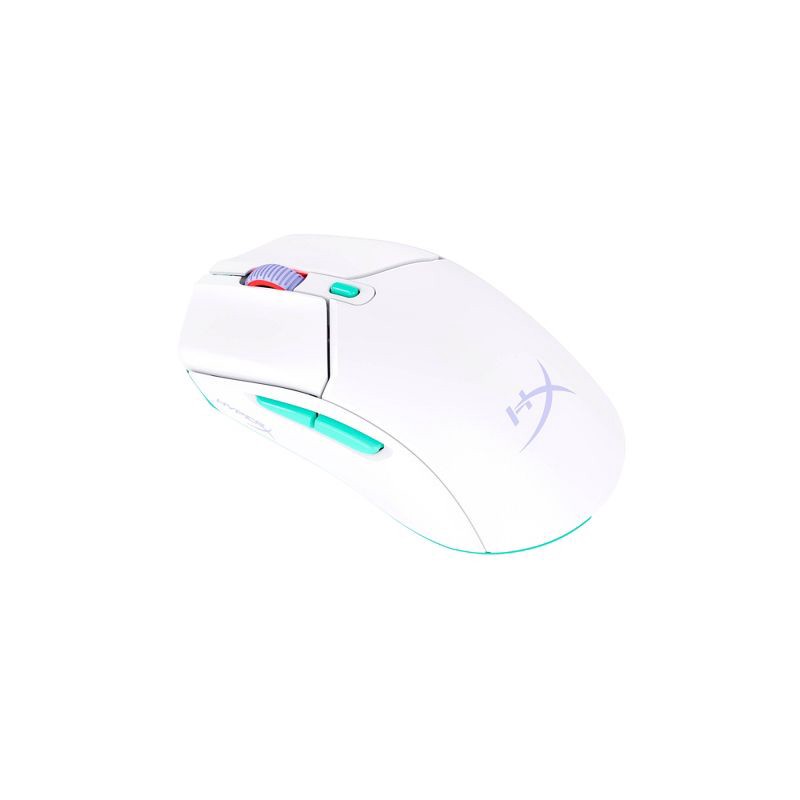 slide 3 of 20, HyperX Pulsefire Haste 2 Core Wireless Gaming Mouse for PC - White: macOS, Xbox Compatible, 1 ct