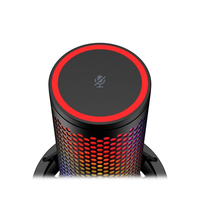 slide 6 of 17, HyperX Quadcast 2 S RGB USB Condenser Gaming Microphone for PC: PlayStation, Mac-Compatible, 1 ct